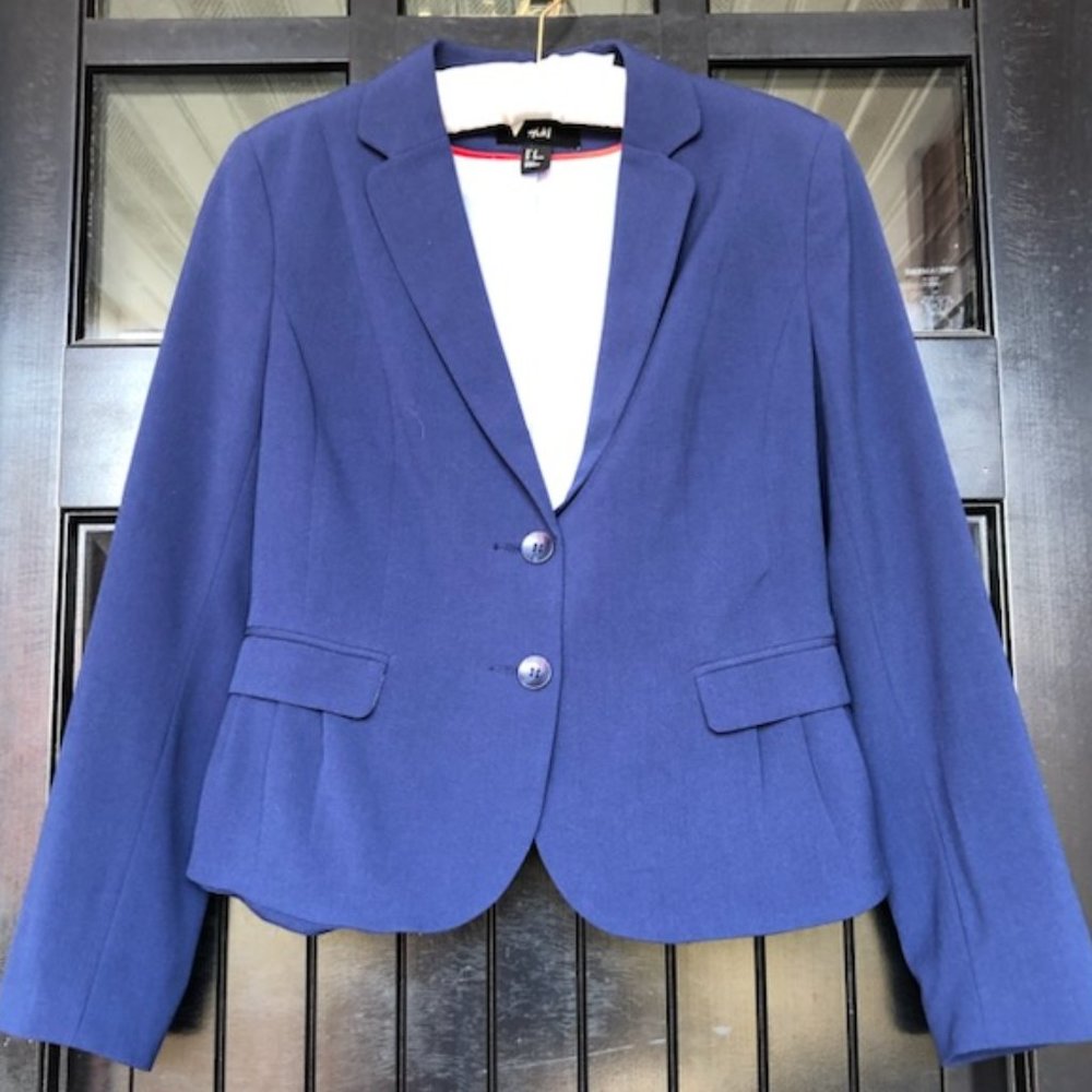 H&M blue blazer, Women's size 10